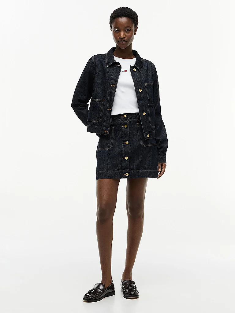 Vêtements Tommy Hilfiger Lady Jacket Rinse pour Femme - vue 3